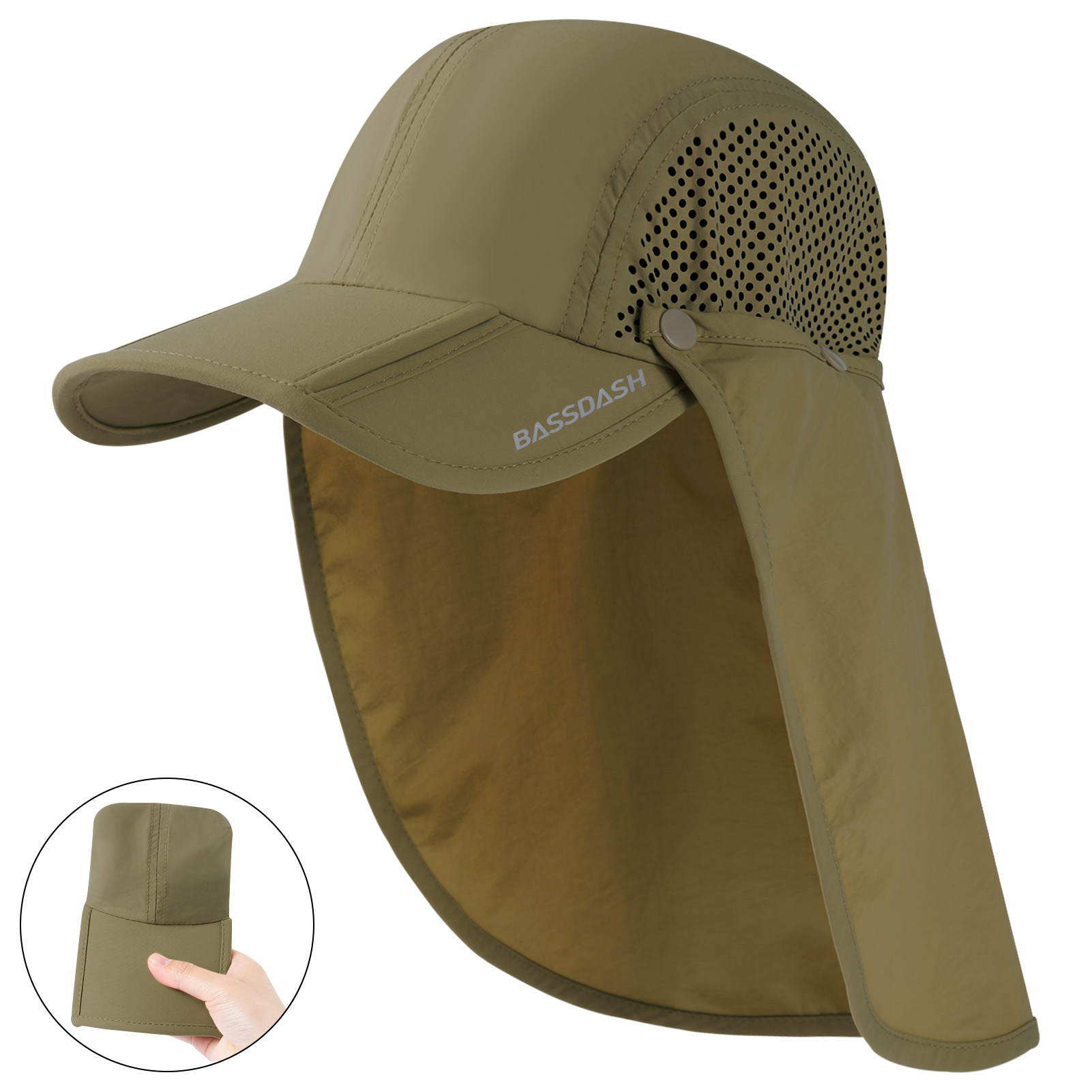Women'S Golf Accessories - BASSDASH UPF 50+ Foldable Fishing Hat
