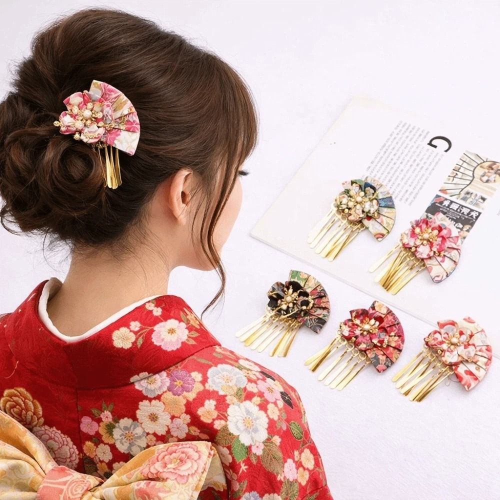 Women Hairpin Faux Pearl Flowe - đánh giá và giá Women'S Kimono Accessories