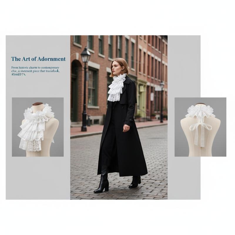 Elegant Detachable Lace Jabot  - đánh giá và giá Women'S Victorian Era Accessories
