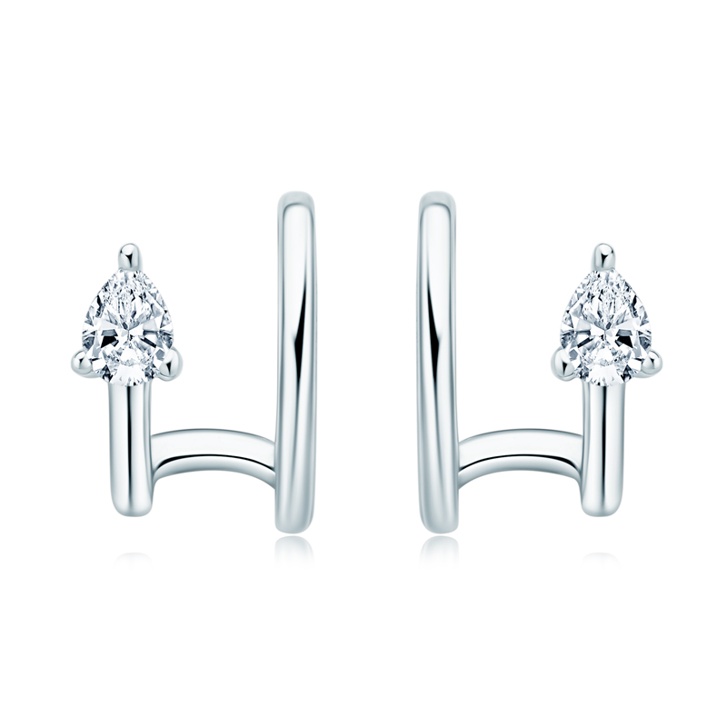 IOGOU Đeo Bông Tai Nữ Bạc 925  - đánh giá và giá Women'S Emo Accessories