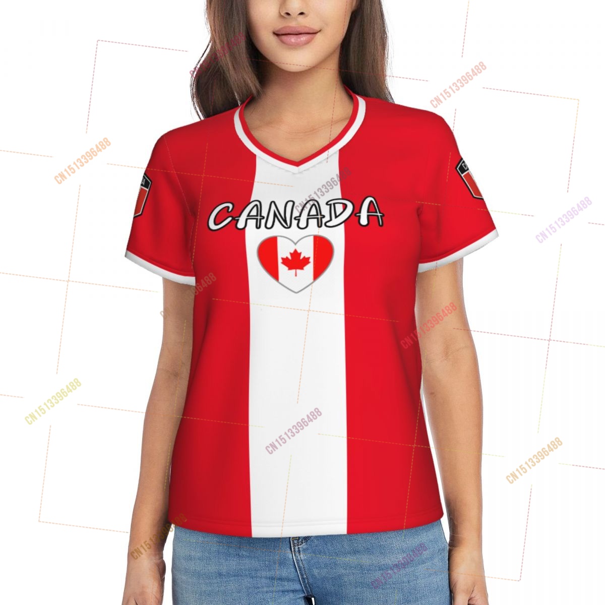2026 Canada Flag Shirts Women  - đánh giá và giá Women'S Accessories Canada