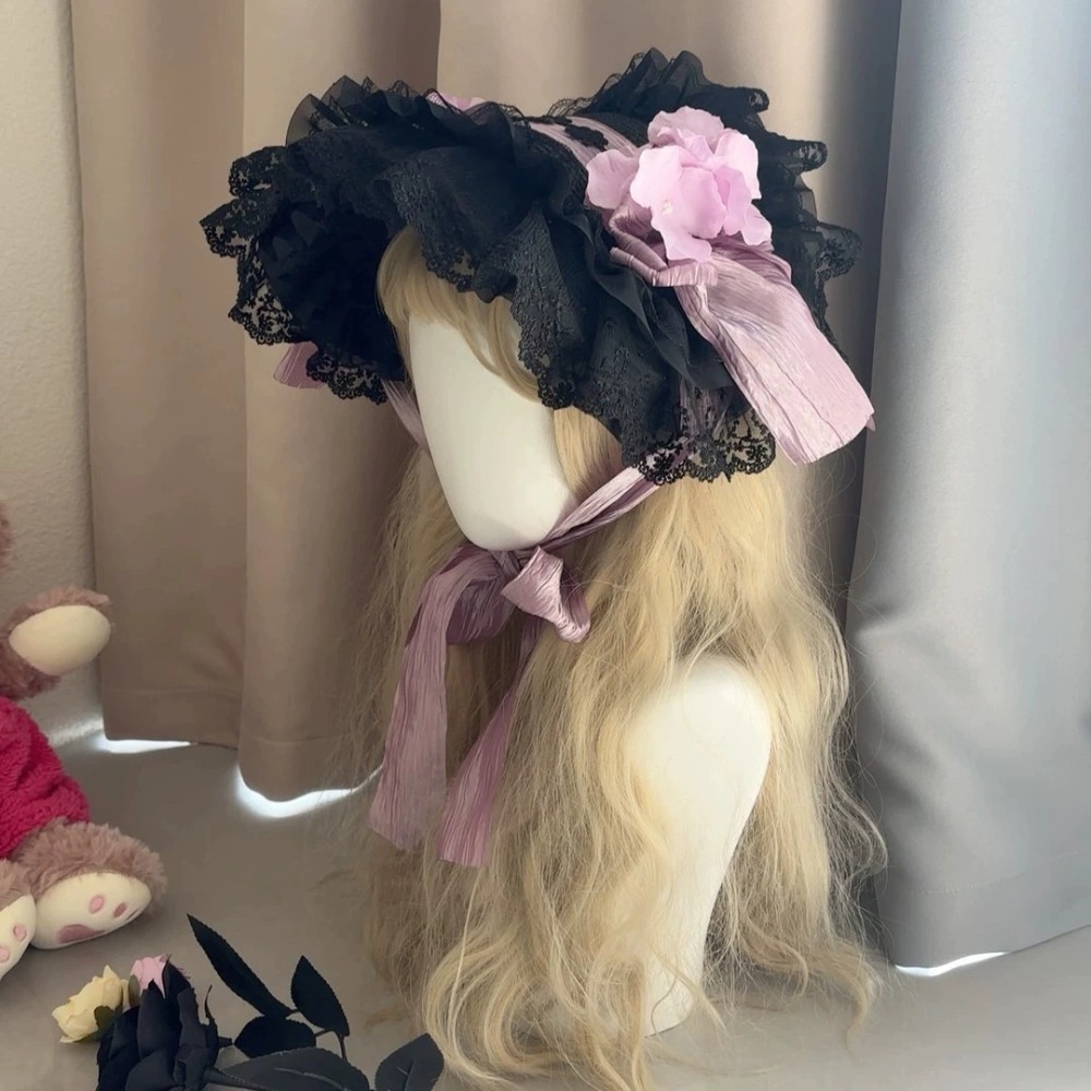 Gothic Lolita Straw Hat BNT Bl - đánh giá và giá Women'S Victorian Era Accessories