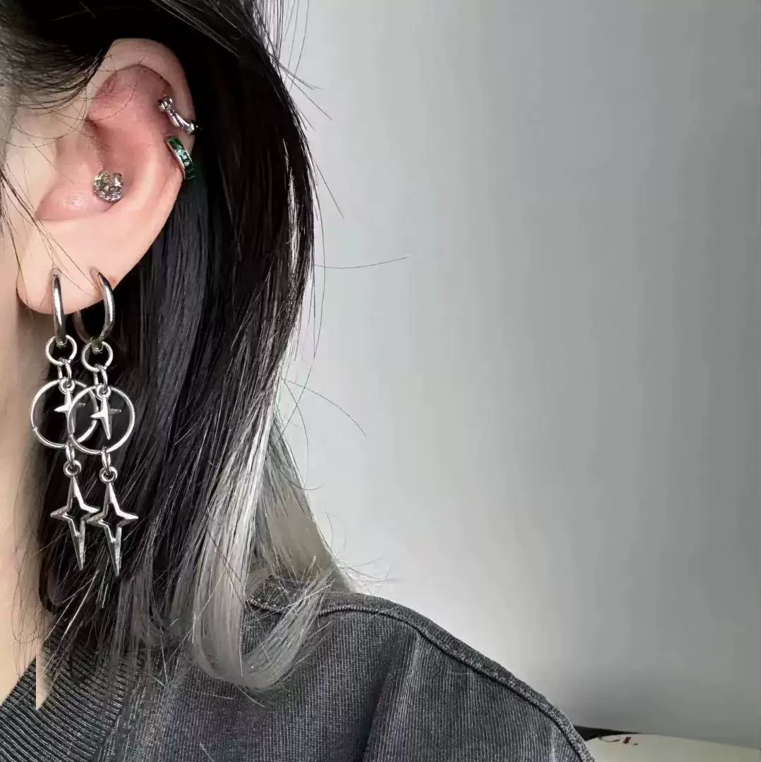 Personalized Punk Cross Star P - đánh giá và giá Women'S Emo Accessories