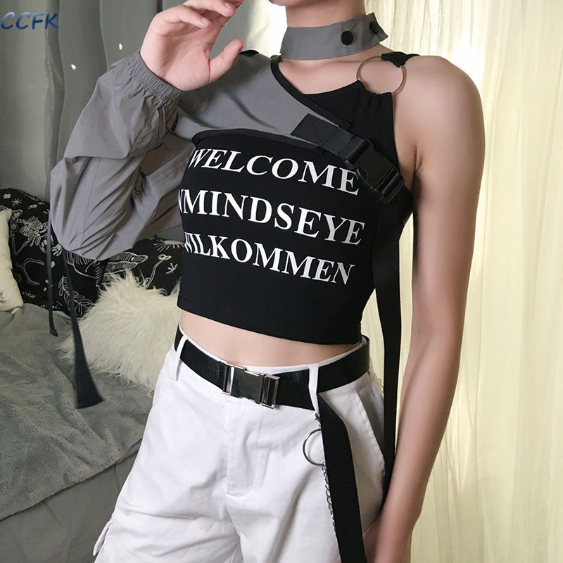 Y2k Thẩm Mỹ Phản Quang Nữ Tech - đánh giá và giá Women'S Emo Accessories