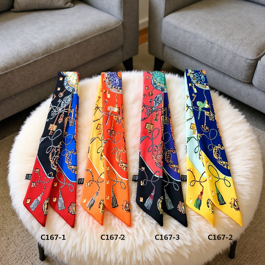 Print Scarf Four Seasons Prese - đánh giá và giá Women Accessories In Wholesale