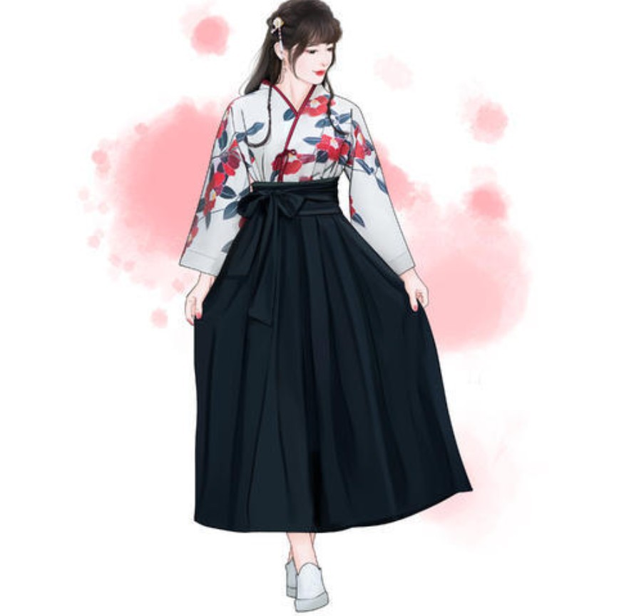 Kimono Sakura Girl Japanese St - đánh giá và giá Women'S Kimono Accessories