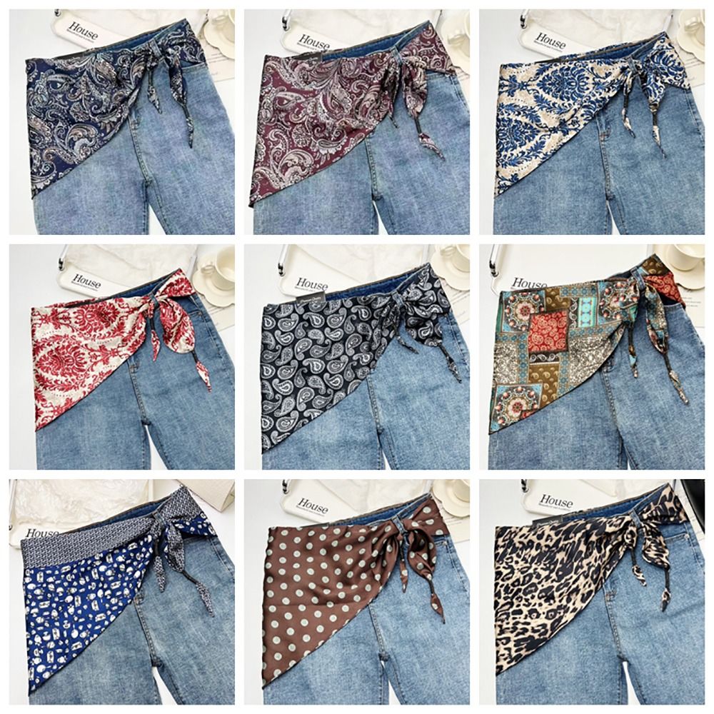 Imitation Silk Cashew Floral S - đánh giá và giá Women'S Jeans Accessories