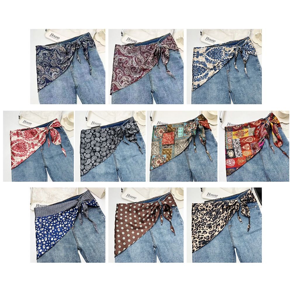 Imitation Silk Cashew Floral S - đánh giá và giá Women'S Jeans Accessories