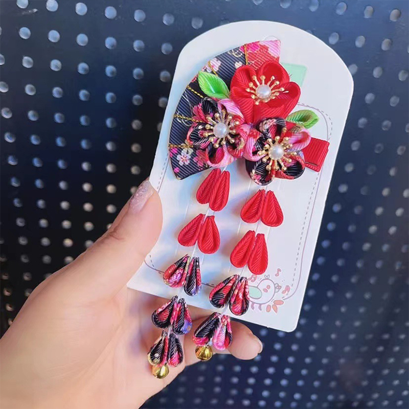 Japanese Style Hairpin Fabric  - đánh giá và giá Women'S Kimono Accessories