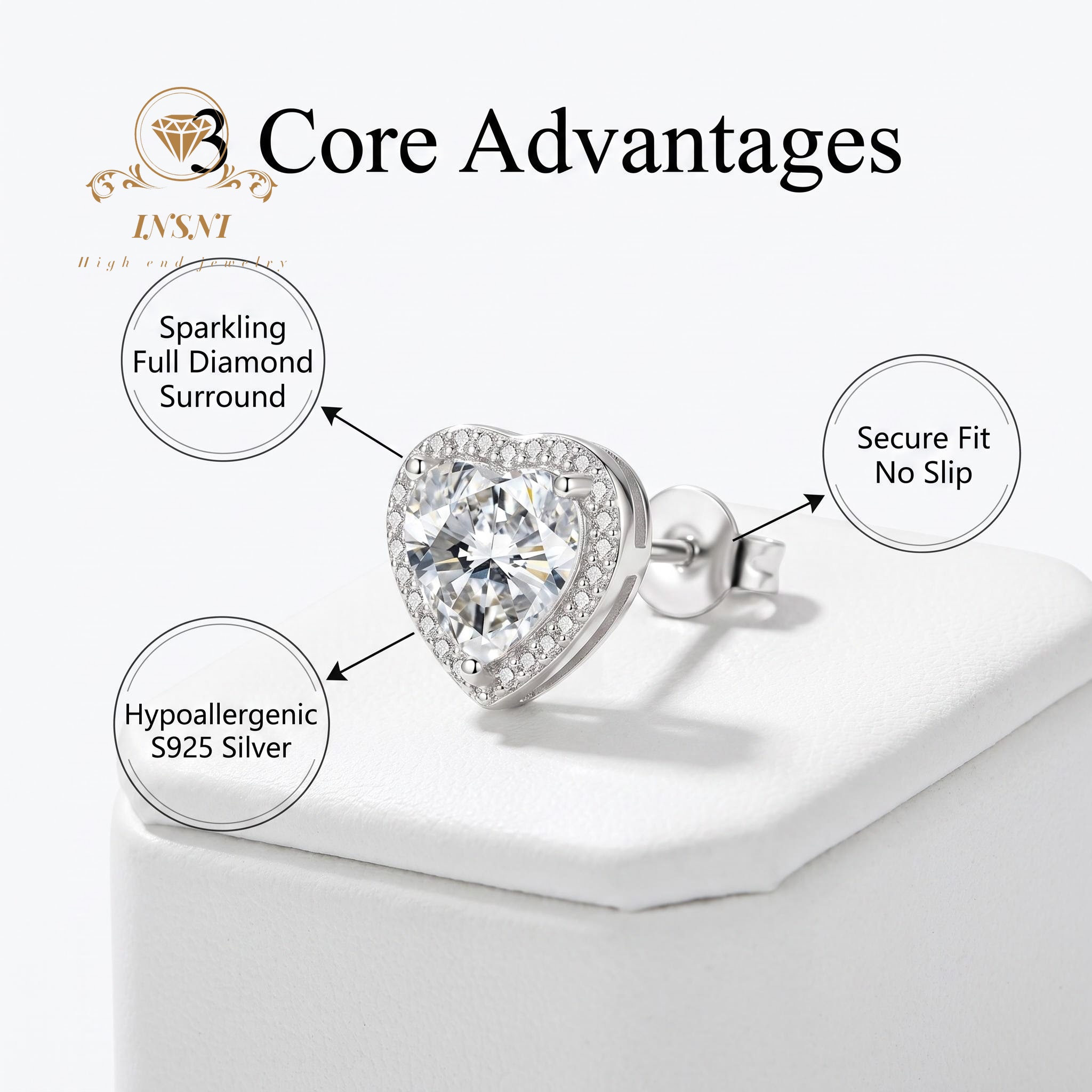 925 Sterling Silver Love Heart - đánh giá và giá Women'S Affordable Accessories