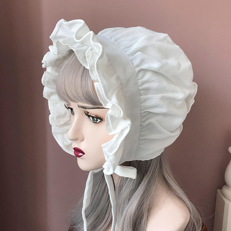 Maid Bonnet Hat Lolita Girl Co - đánh giá và giá Women'S Victorian Era Accessories