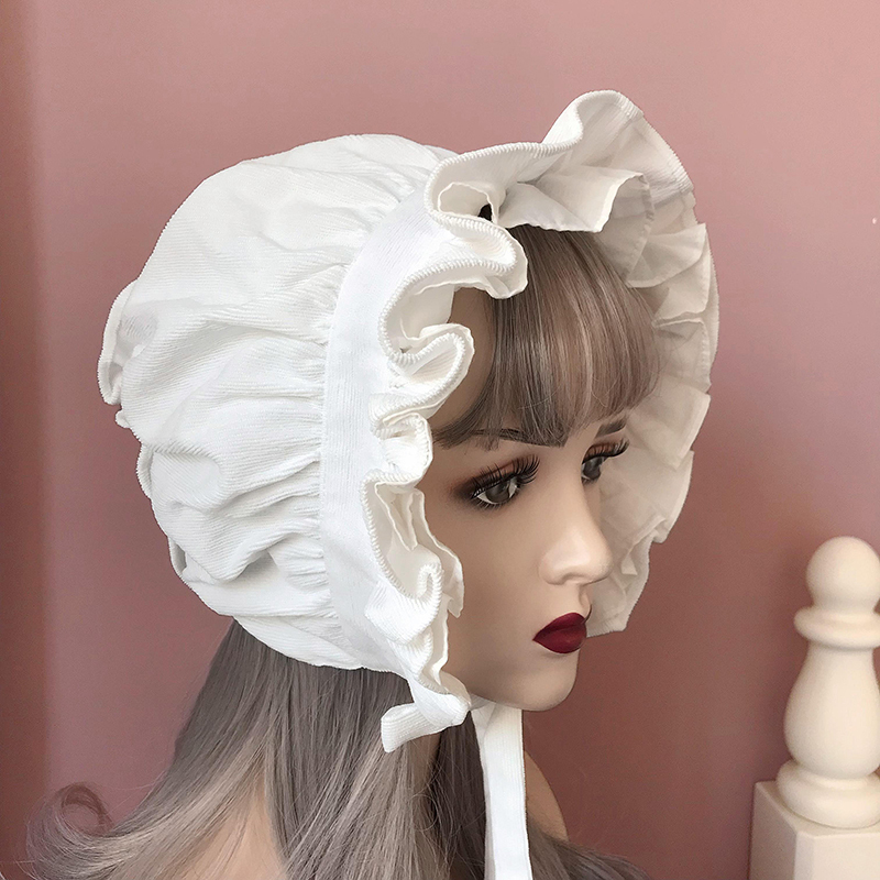 Maid Bonnet Hat Lolita Girl Co - đánh giá và giá Women'S Victorian Era Accessories