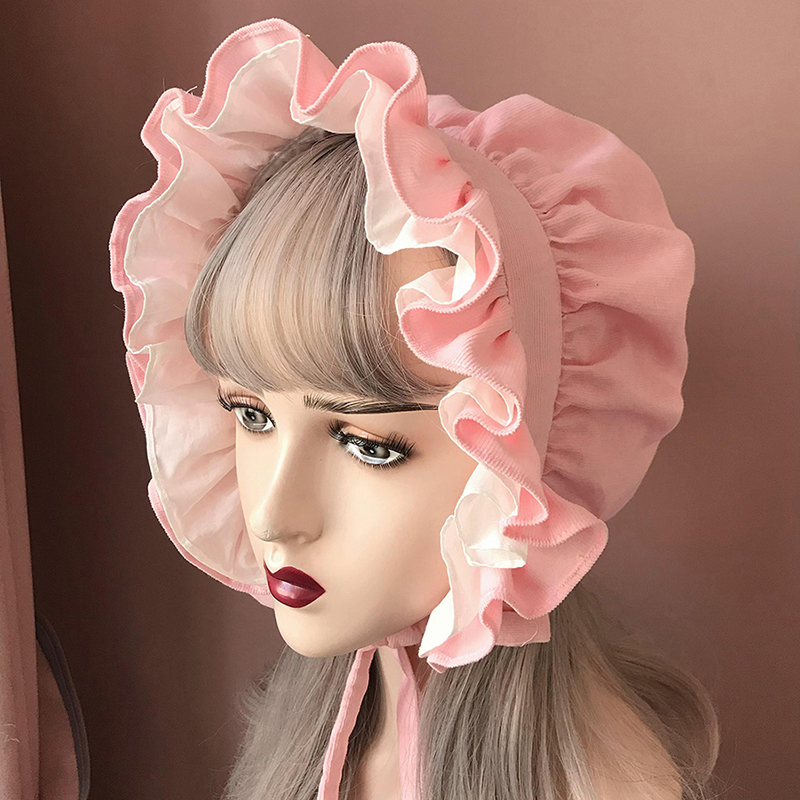 Maid Bonnet Hat Lolita Girl Co - đánh giá và giá Women'S Victorian Era Accessories