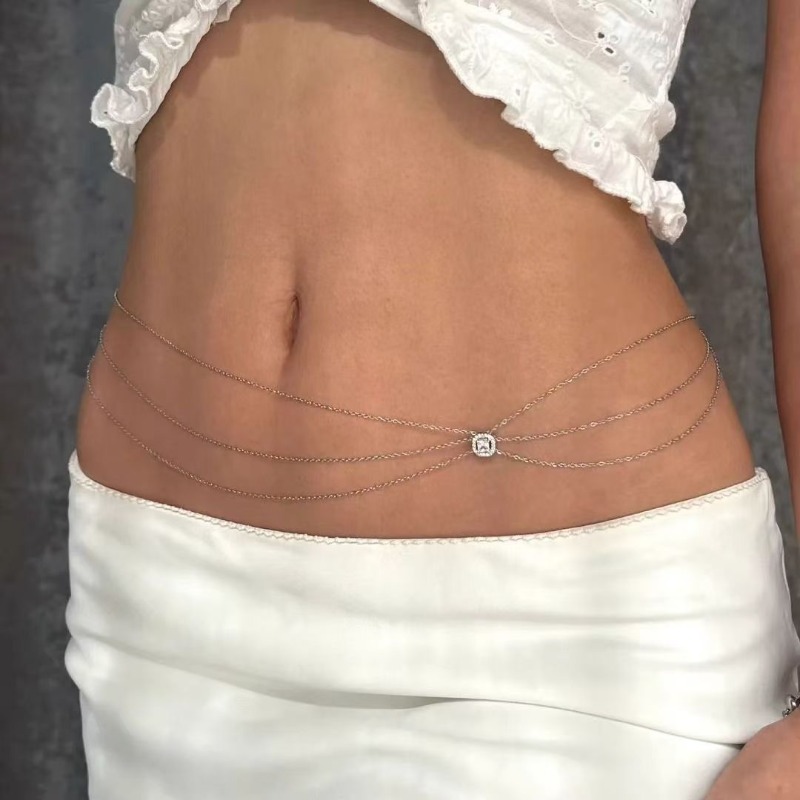 Summer  Hot Metal Waist Chain  - đánh giá và giá Women'S Jeans Accessories