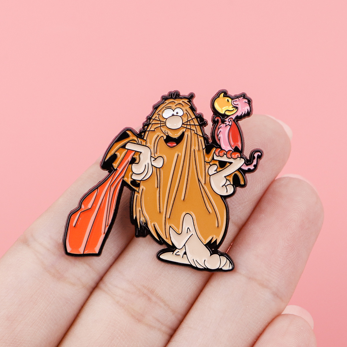 Funny Alien Enamel Pin Cartoon - đánh giá và giá Women Accessories Picture