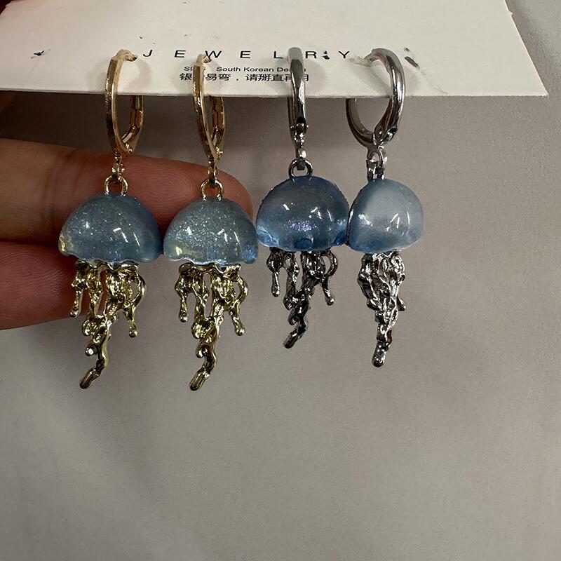 Cute Blue Jellyfish Ocean Pend - đánh giá và giá Women'S Emo Accessories