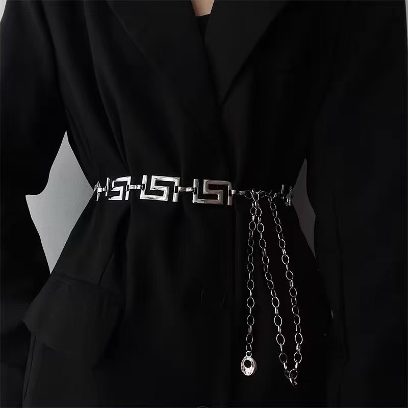 Greek Key Geometric Linked Met - đánh giá và giá Women'S Jeans Accessories
