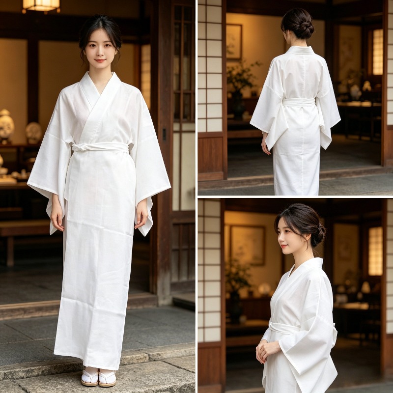 Kimono lining, versatile base  - đánh giá và giá Women'S Kimono Accessories