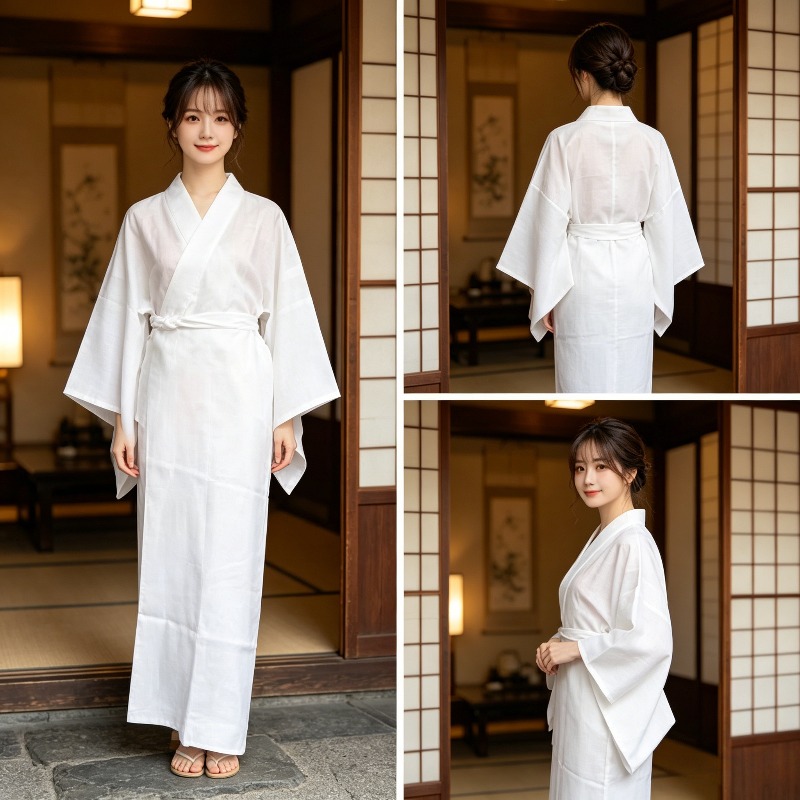 Kimono lining, versatile base  - đánh giá và giá Women'S Kimono Accessories