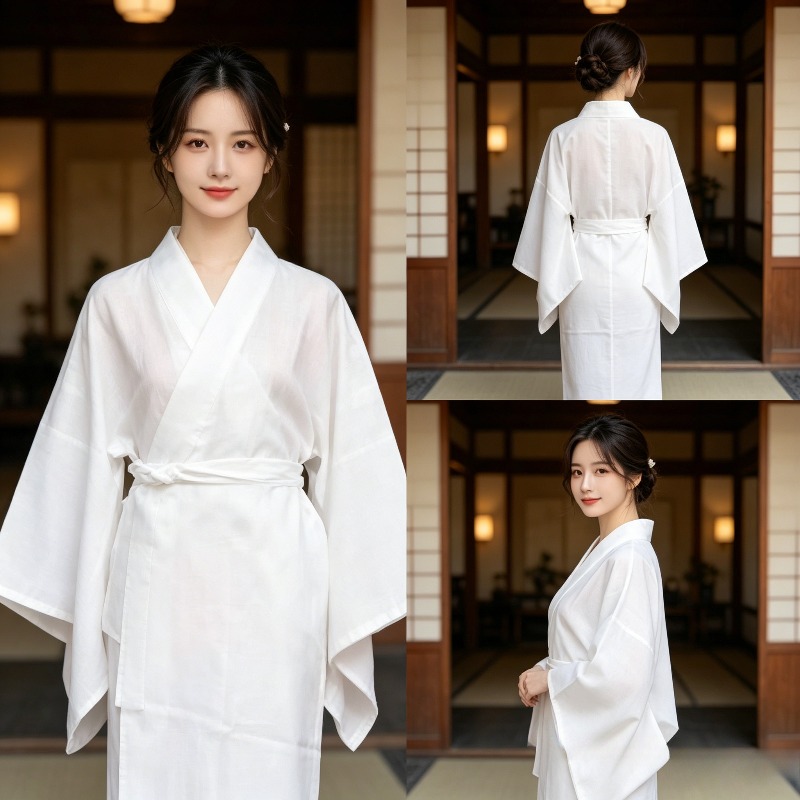 Kimono lining, versatile base  - đánh giá và giá Women'S Kimono Accessories