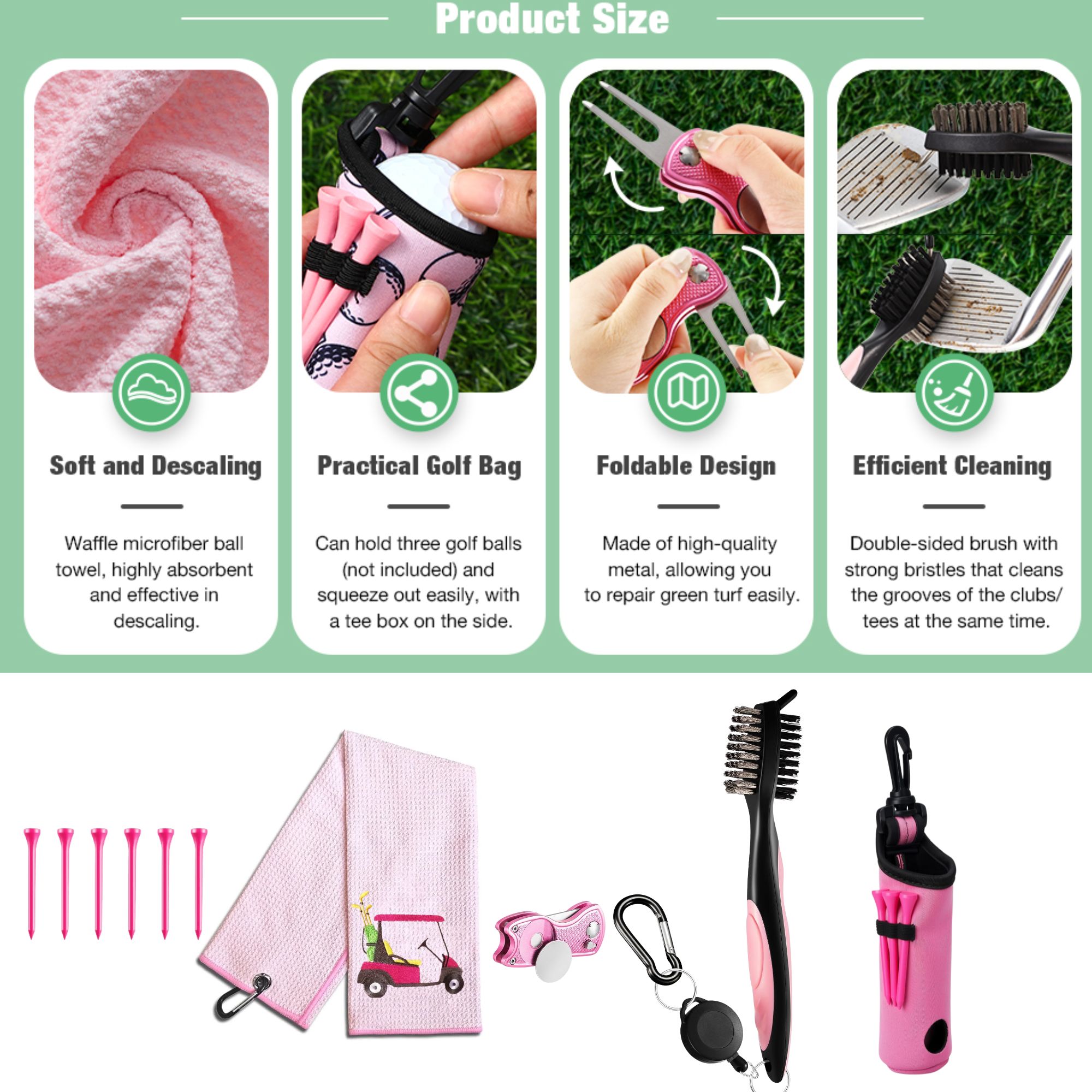10 Pcs Golf Accessories Kit, I - đánh giá và giá Women'S Golf Accessories