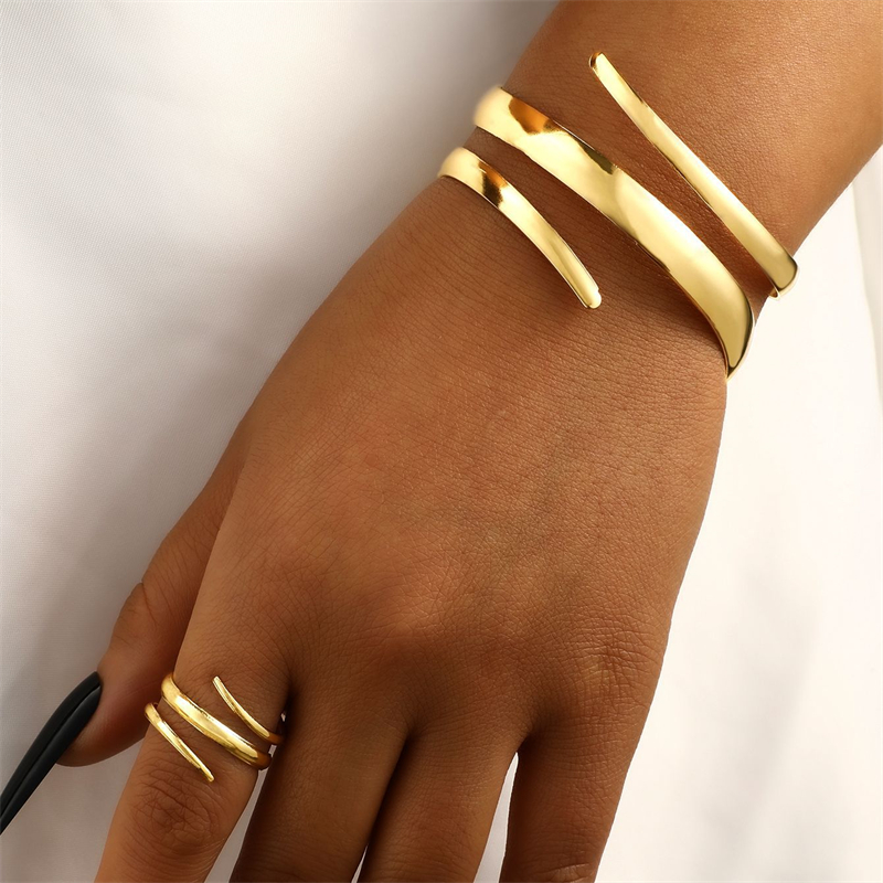 Metal Gloss Snake Jewelry Sets - đánh giá và giá Women Accessories In Wholesale