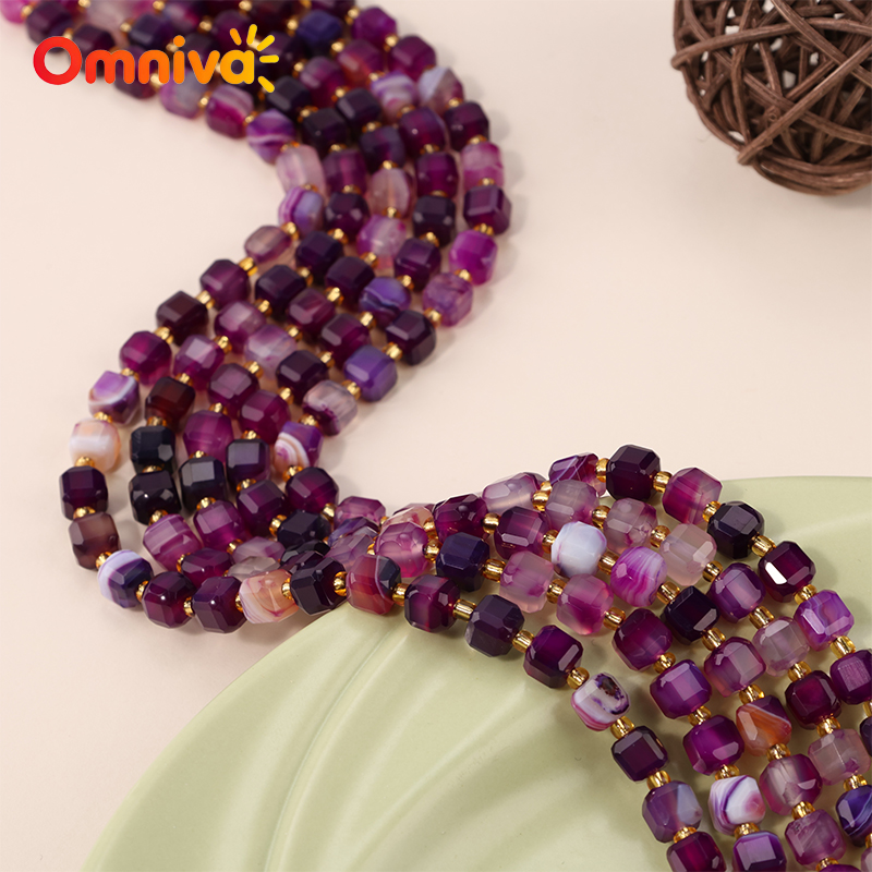 Purple line agate Stone Natura - đánh giá và giá Women Accessories In Wholesale