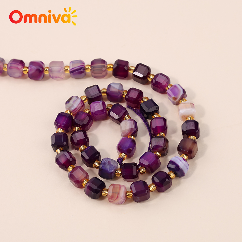 Purple line agate Stone Natura - đánh giá và giá Women Accessories In Wholesale