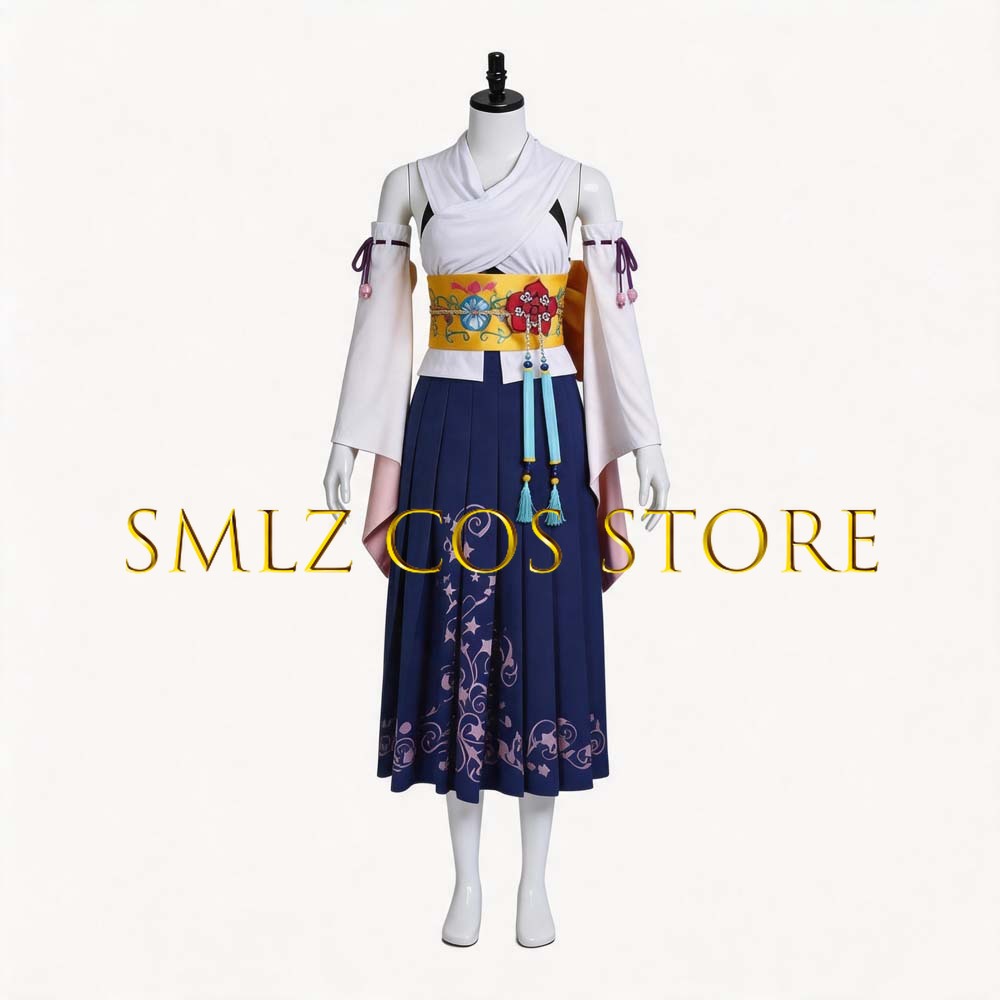 Smlz FFX Yuna Cosplay Anime FF - đánh giá và giá Women'S Kimono Accessories