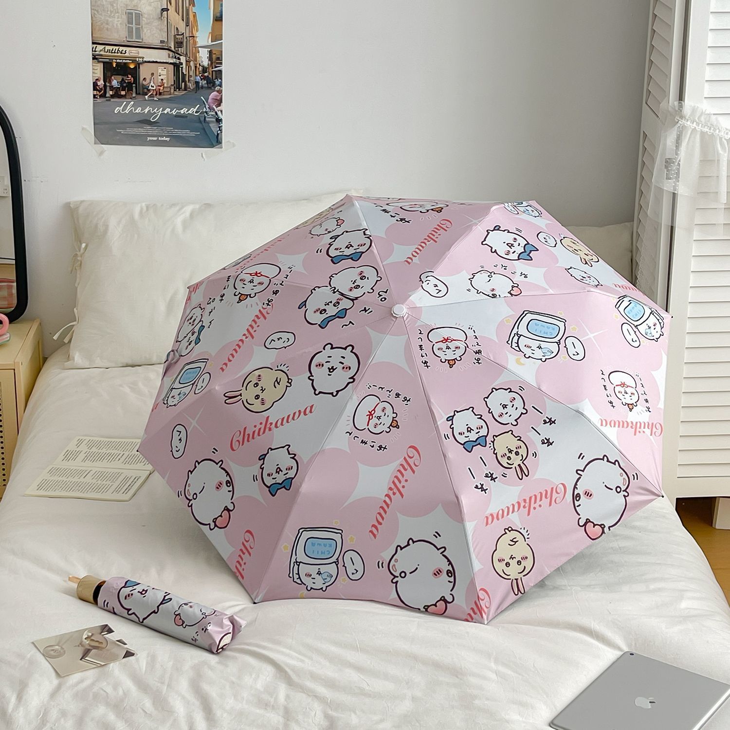 Chiikawa Hachiware Usagi Black - đánh giá và giá Women'S Accessories Flannels