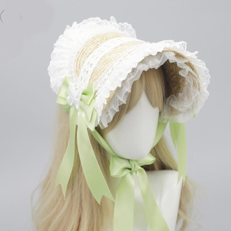 Y3ne Victorian Lace Bonnet Mũ  - đánh giá và giá Women'S Victorian Era Accessories