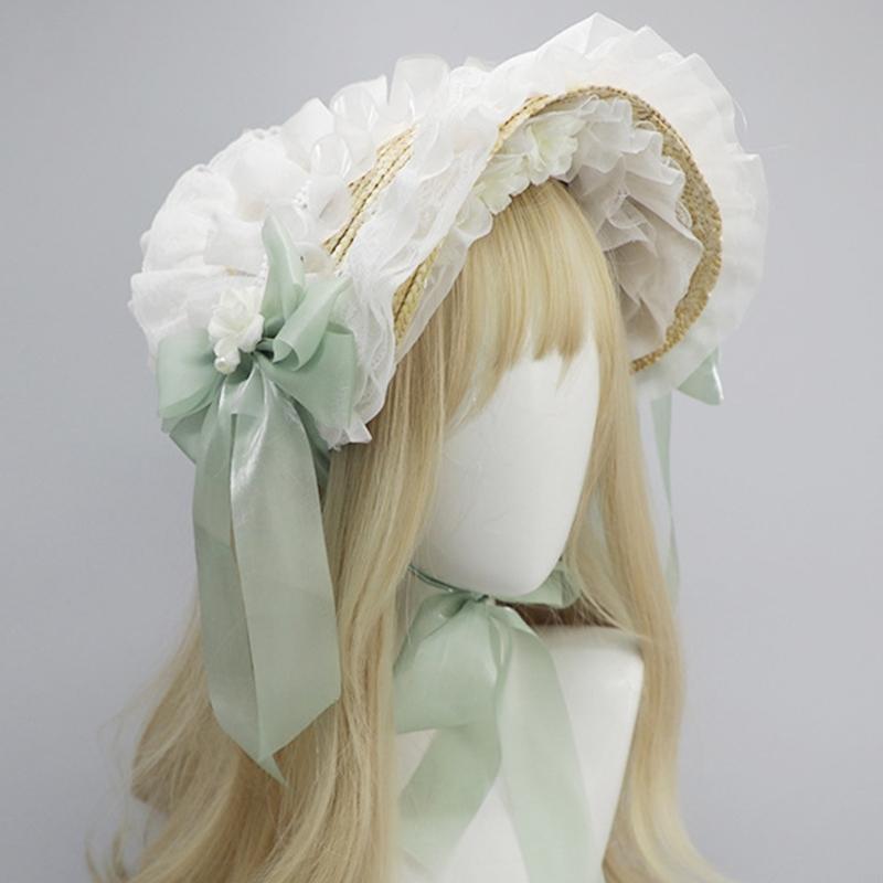 Y3ne Victorian Lace Bonnet Mũ  - đánh giá và giá Women'S Victorian Era Accessories