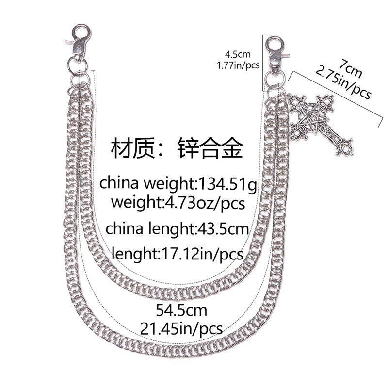 Fashion Punk Metal Pants Chain - đánh giá và giá Women'S Jeans Accessories