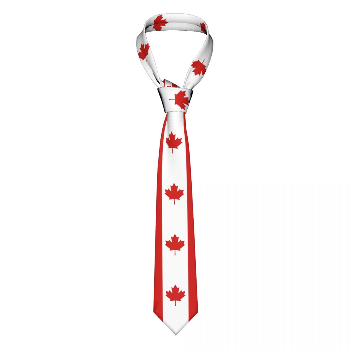 Flag Of Canada Necktie Unisex  - đánh giá và giá Women'S Accessories Canada