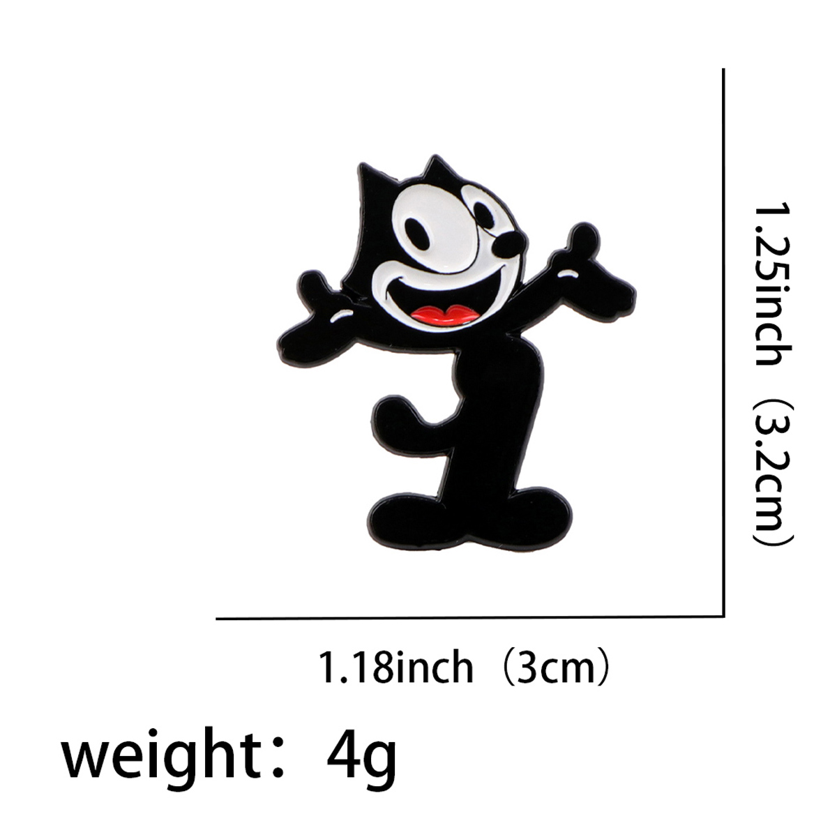 Cute Cartoon Animal Enamel Pin - đánh giá và giá Women Accessories Picture