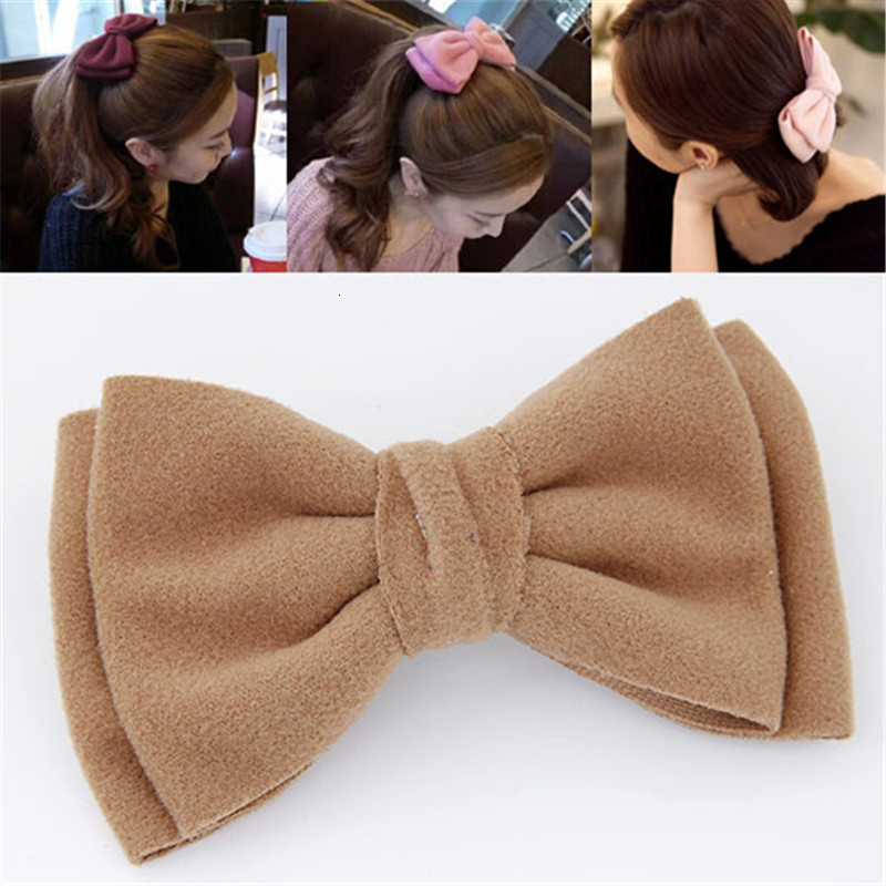 Hàn Quốc Màu Nơ Kẹp Tóc Hợp Ki - đánh giá và giá Women'S Accessories Flannels