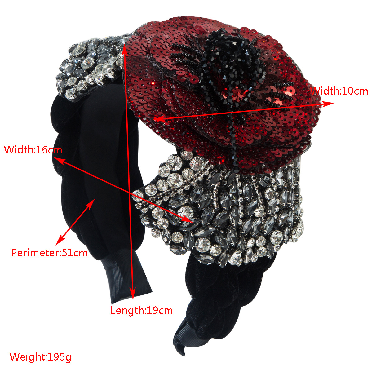 Flannel woven exaggerated head - đánh giá và giá Women'S Accessories Flannels