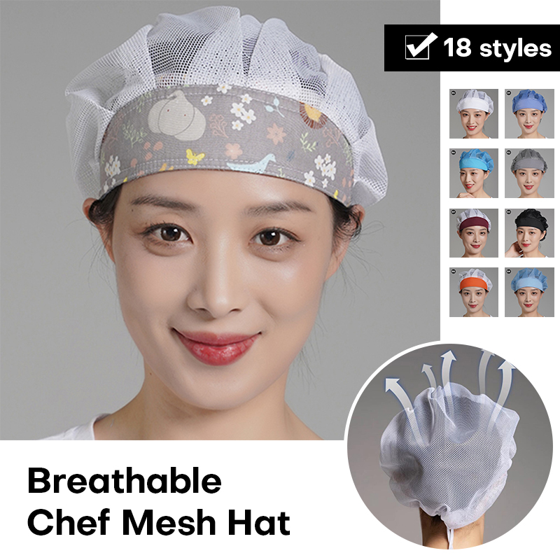 Men Women Chef Hat Dustproof C - đánh giá và giá Women Kitchen Accessories