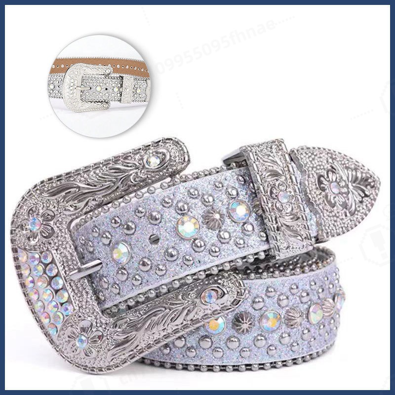Y2K Style Rhinestone Belt For  - đánh giá và giá Women'S Jeans Accessories