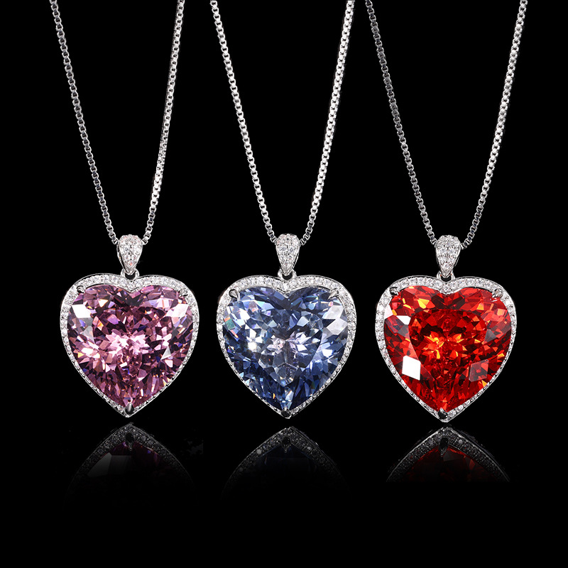 Shiny Cut Heart Pendant Neckla - đánh giá và giá Women Accessories In Wholesale
