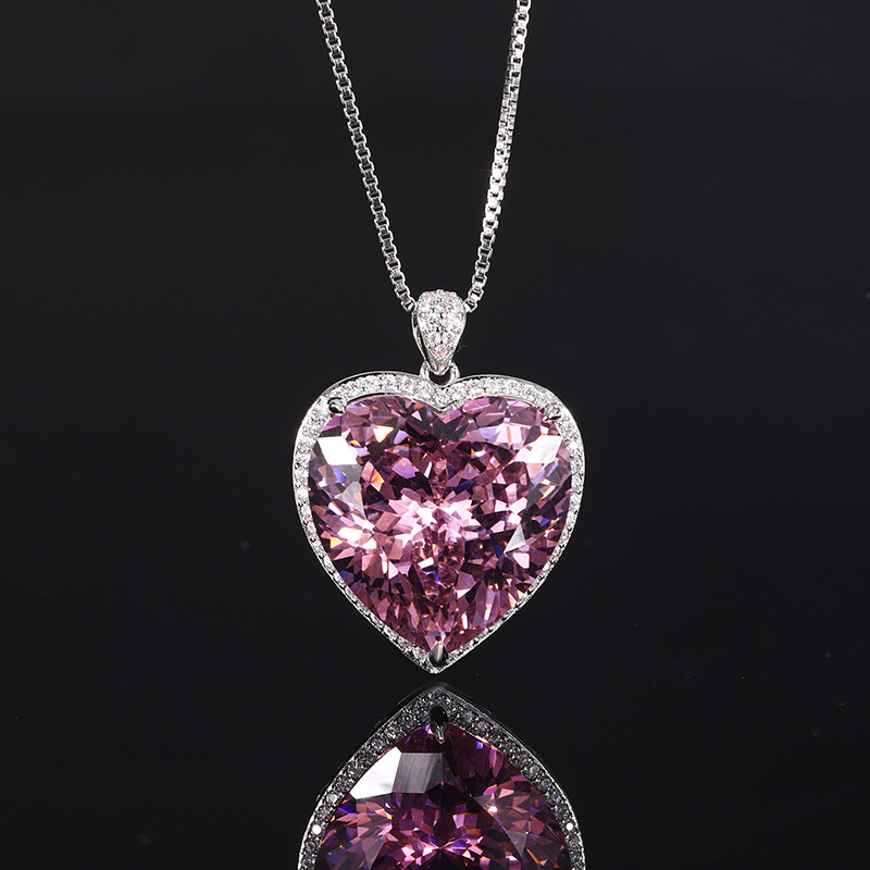 Shiny Cut Heart Pendant Neckla - đánh giá và giá Women Accessories In Wholesale