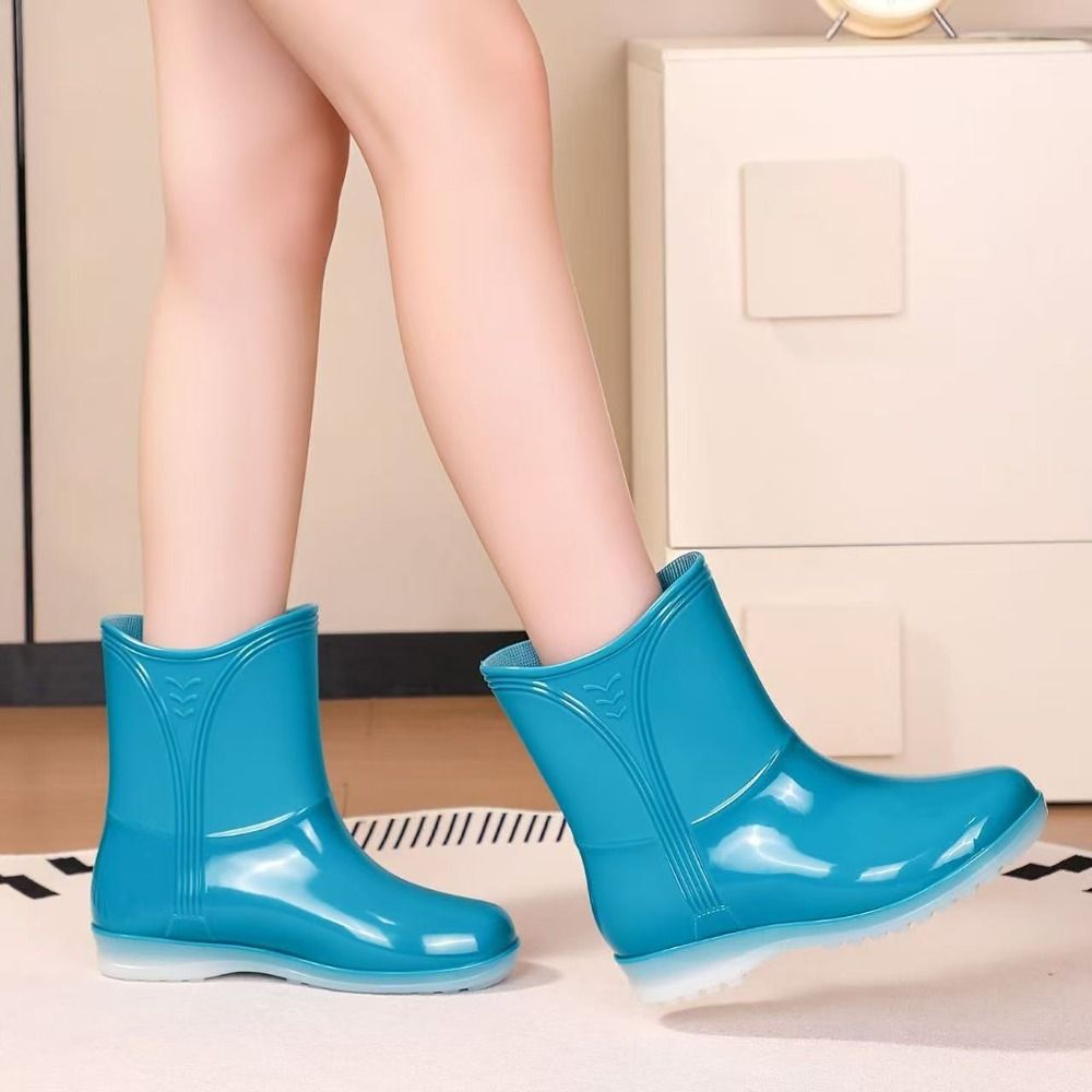 Mid-calf Women Rain Boots Wate - đánh giá và giá Women Kitchen Accessories