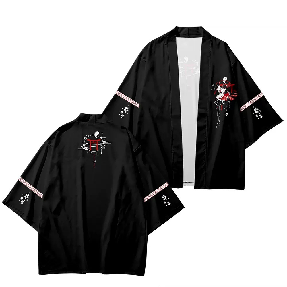 TouHou Project Anime Print Tra - đánh giá và giá Women'S Kimono Accessories