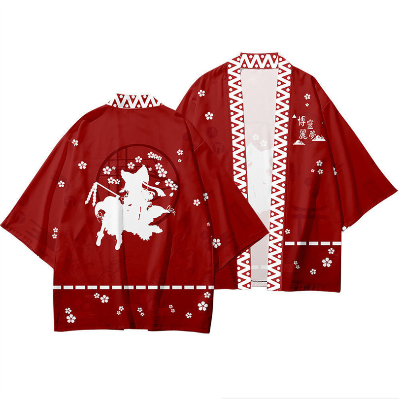 TouHou Project Anime Print Tra - đánh giá và giá Women'S Kimono Accessories