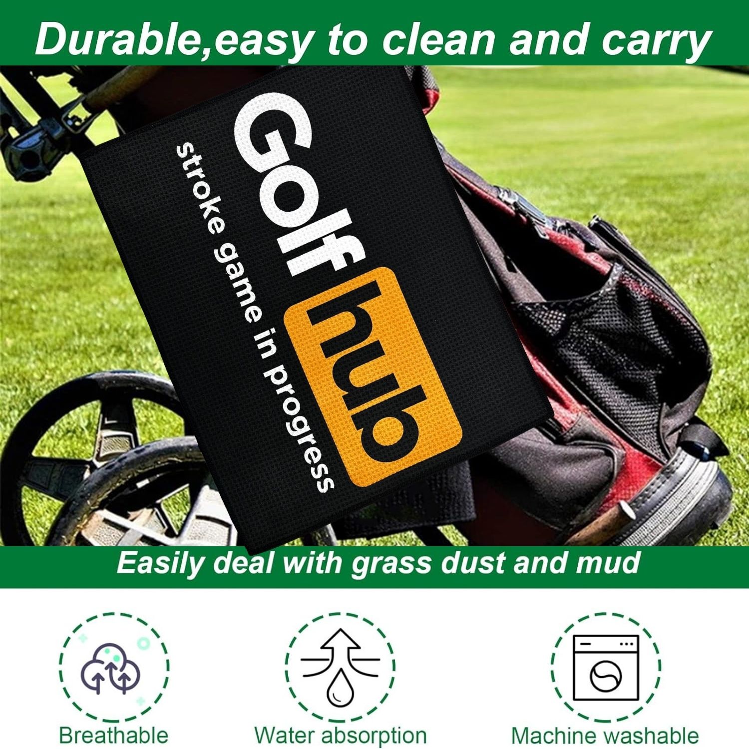 Funny Microfiber Premium Golf  - đánh giá và giá Women'S Golf Accessories