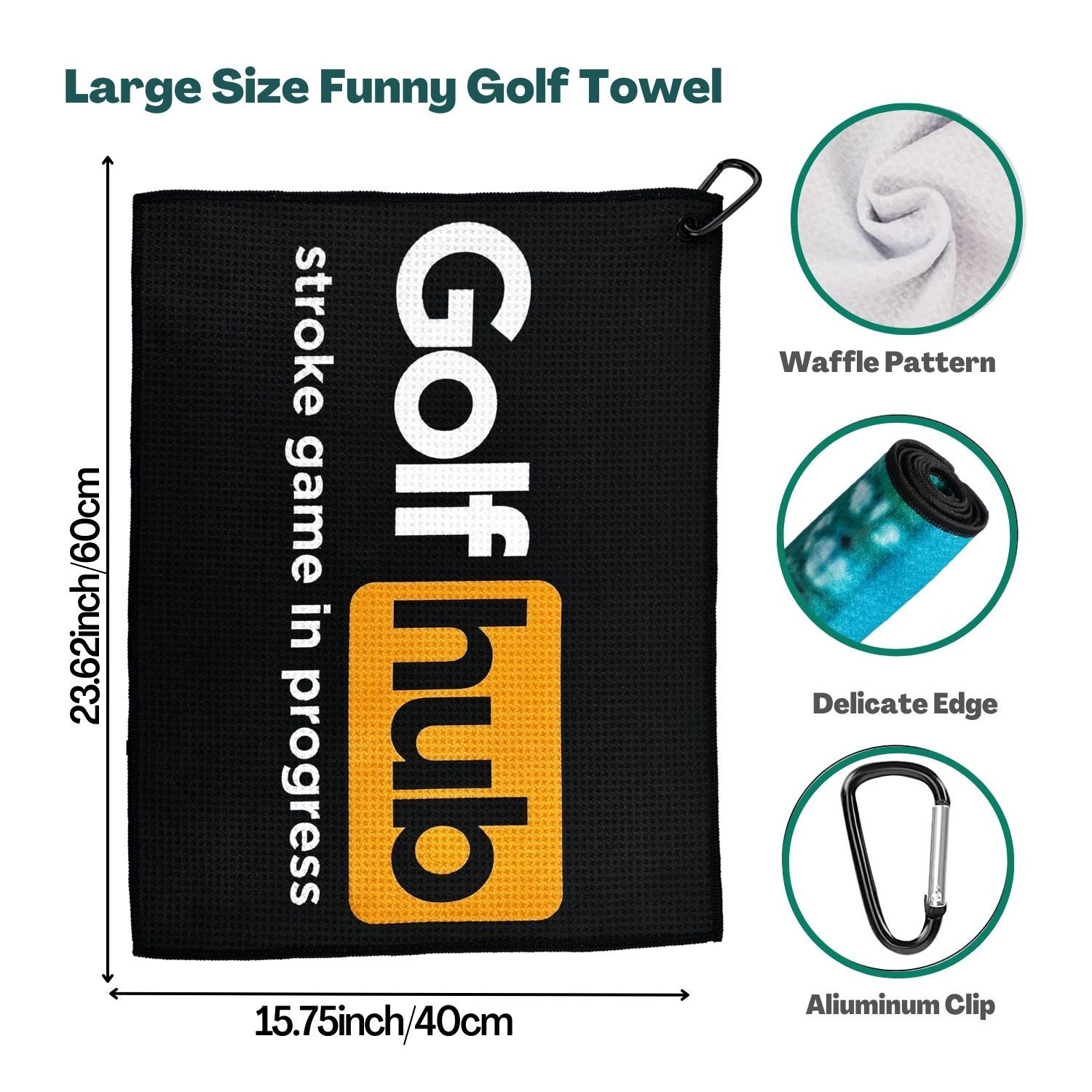 Funny Microfiber Premium Golf  - đánh giá và giá Women'S Golf Accessories