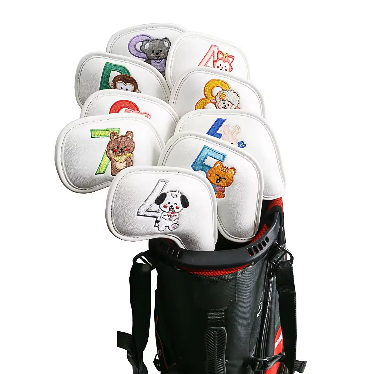 9Pcs Cute Cartoon Animal Golf  - đánh giá và giá Women'S Golf Accessories