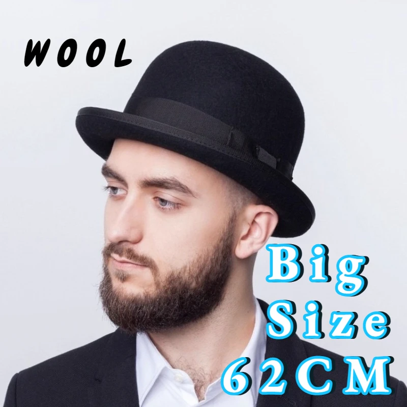 100% Wool Bowler Hat for Men B - đánh giá và giá Women'S Victorian Era Accessories