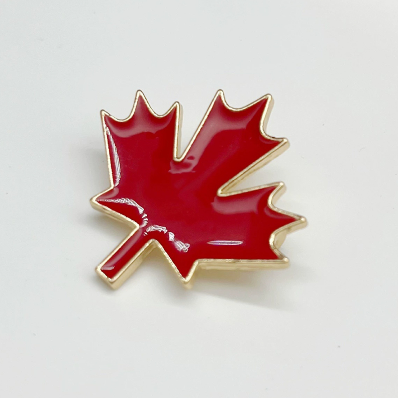 Enameled Red Maple Brooches Ca - đánh giá và giá Women'S Accessories Canada