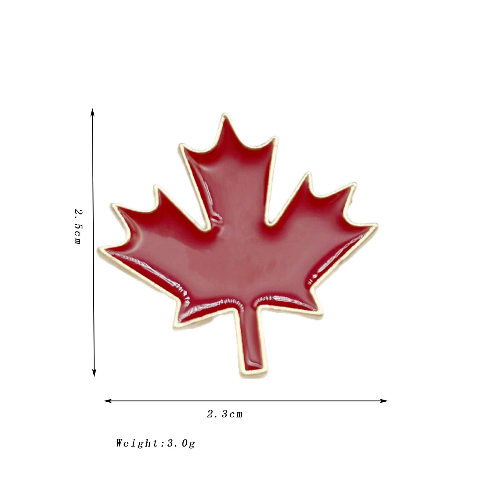 Enameled Red Maple Brooches Ca - đánh giá và giá Women'S Accessories Canada